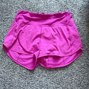 lululemon athletica Bright Pink Athletic Shorts